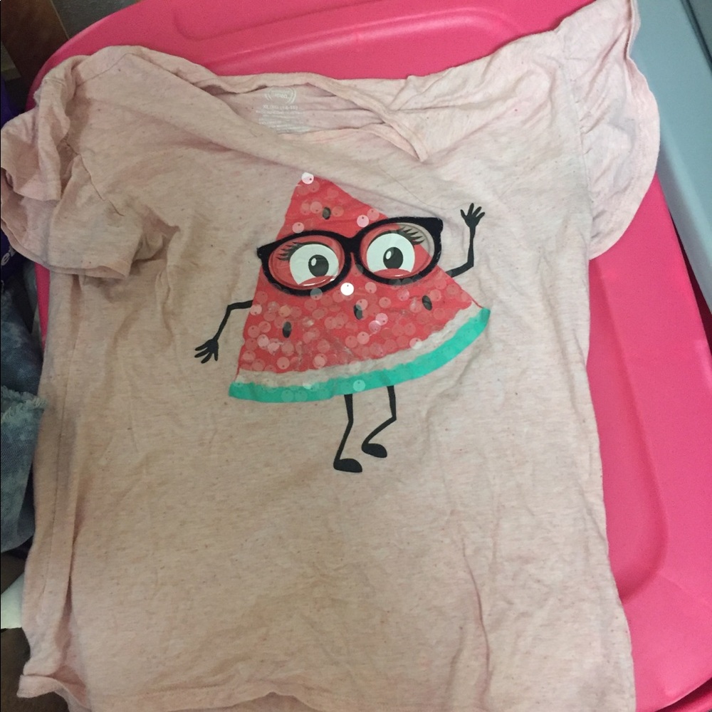 A watermelon teenager shirt